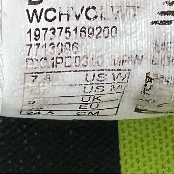 New Balance FuelCell VB-01 Women’s Volleyball Shoes - White/Black-size 7.5 - Picture 9 of 10